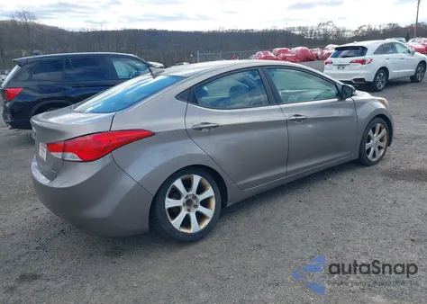 2011 Hyundai Elantra Limited from USA, damaged, VIN 5NPDH4AE8BH009630